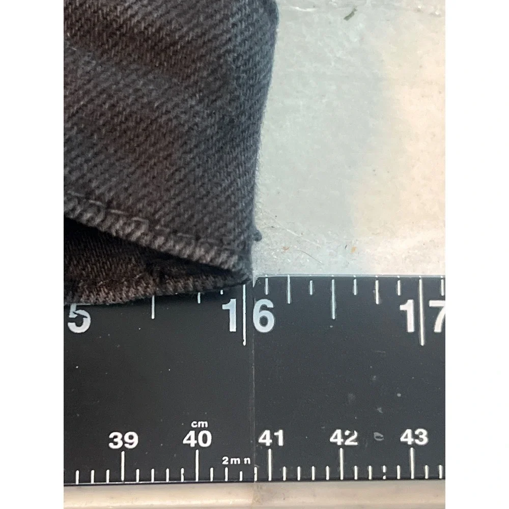 Uniqlo +J Jil Sander Mens 28 Black Selvedge Denim Slim Jeans Minimalist Designer